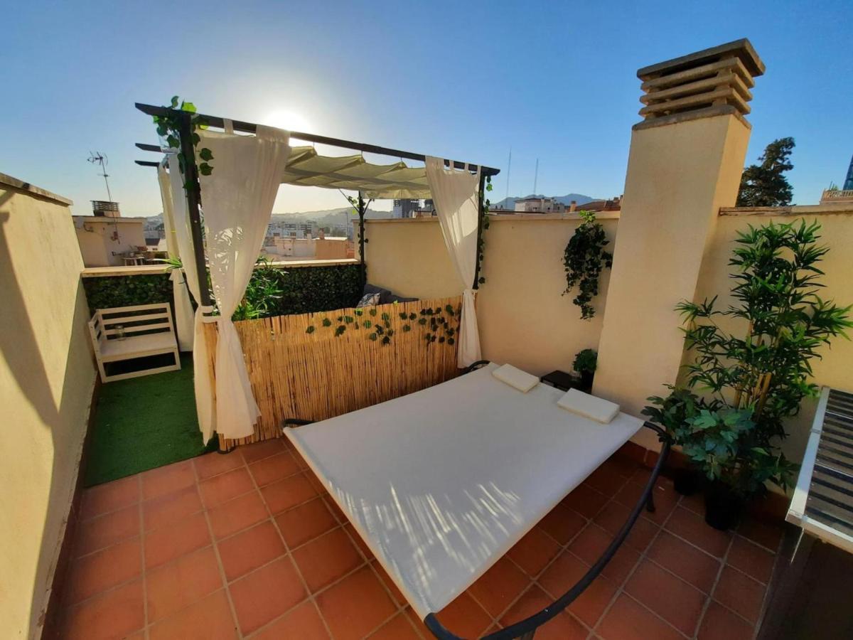 Ferienwohnung Del Parque Flats Atico Capuchinos Málaga Exterior foto